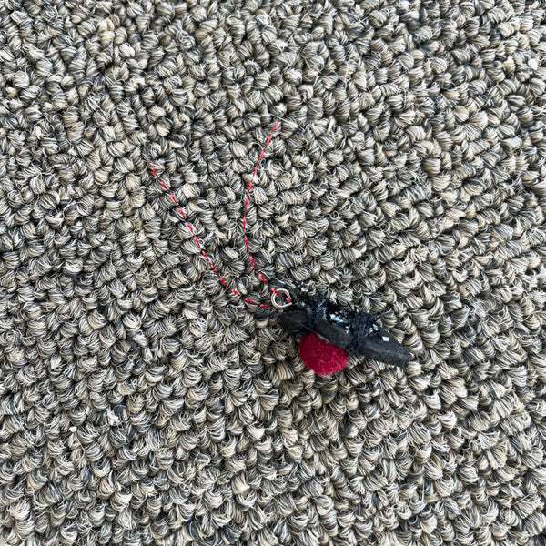 Mini Red Bean Beetle Cat Teaser Refill Toy