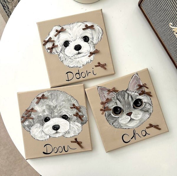 [PRE ORDER] Custom Pet Portrait Ribbons