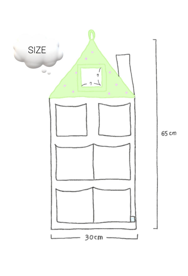 House Wall Pocket Original