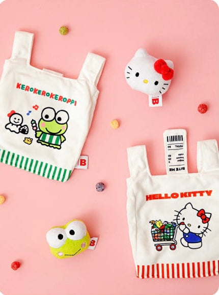 [PRE ORDER] Sanrio Crinkle Market Bag Toy
