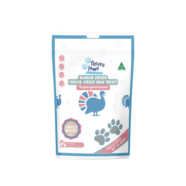 Freeze-Dried Raw Turkey Breast Treats