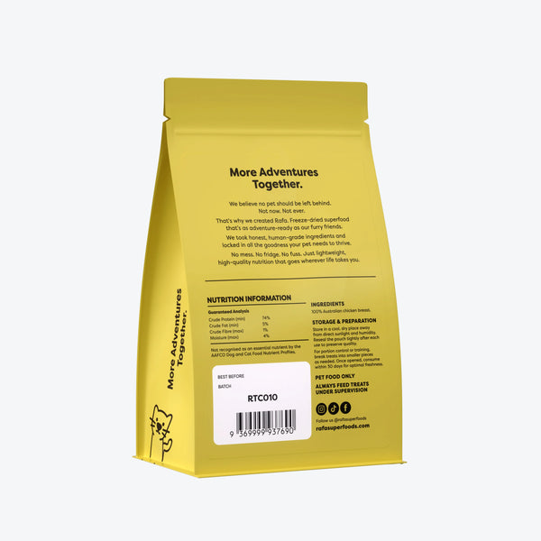 Raw Freeze-Dried Chicken Breast
