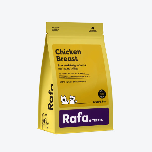 Raw Freeze-Dried Chicken Breast