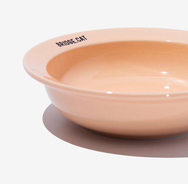 [PRE ORDER] CAT DISH - APRICOT