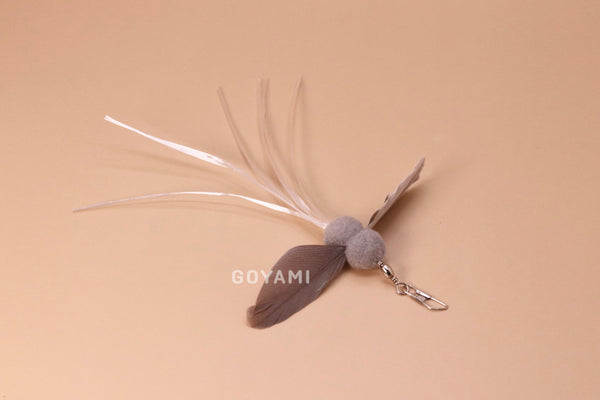Mini Spinning Chicken Cat Fishing Rod Refill Toy