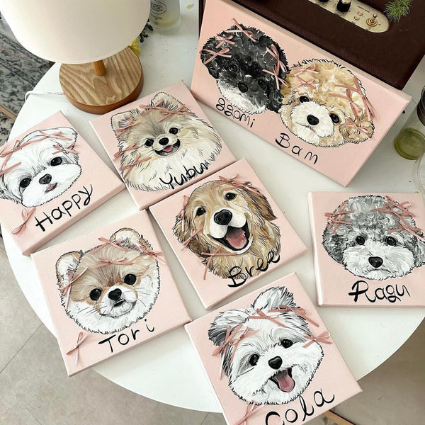 [PRE ORDER] Custom Pet Portrait Ribbons