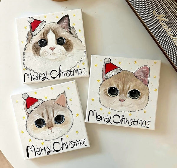 [PRE ORDER] Custom Pet Portrait Christmas Edition 2024