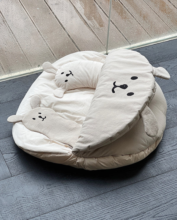 Hug Me Mini Pillow Summer – Ecru
