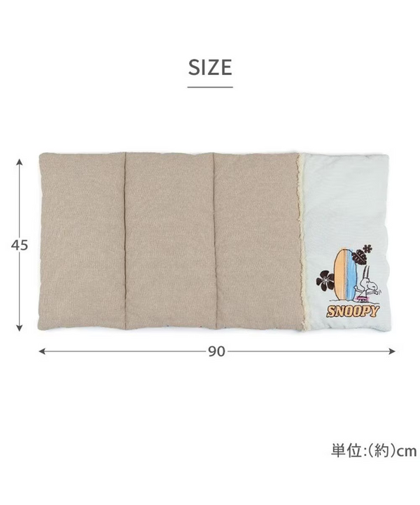 [PRE ORDER] Snoopy Cool Roll Mat – Surf Pattern