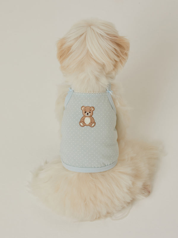 Roony Bear Top (Mint Milk)