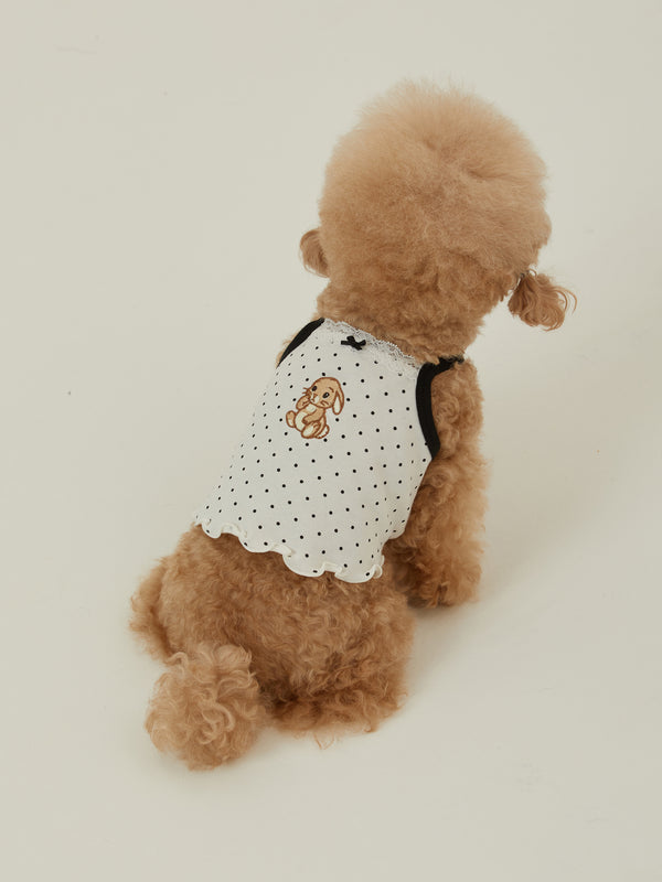 Bunny Top (White Dot)