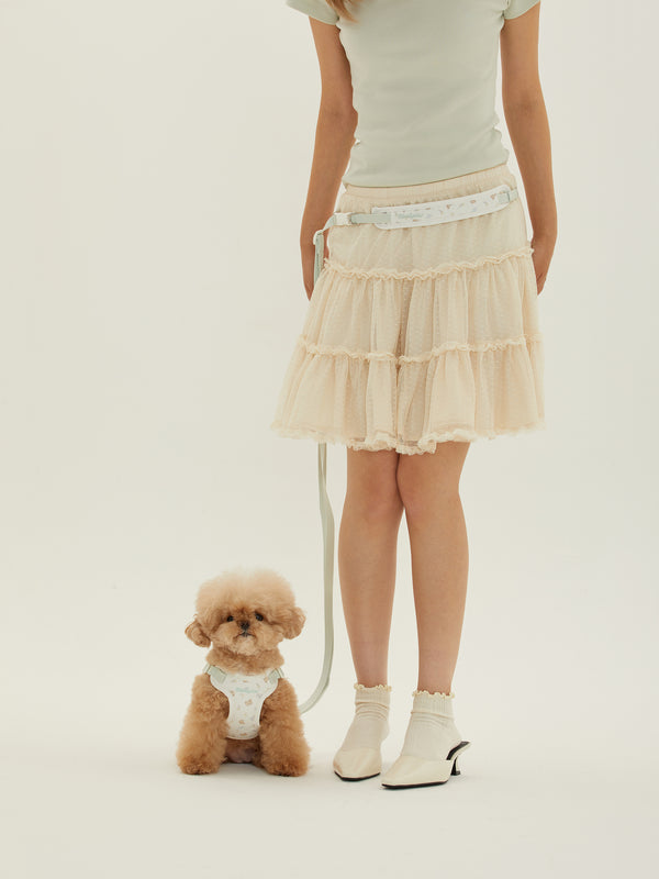 Bailey Cushioning Two-Way Leash (Milk Pistachio)
