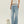 Bailey Cushioning Two-Way Leash (Powder Blue Check)