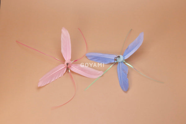 Spinning Flutter Pinwheel Cat Fishing Rod Refill Toy