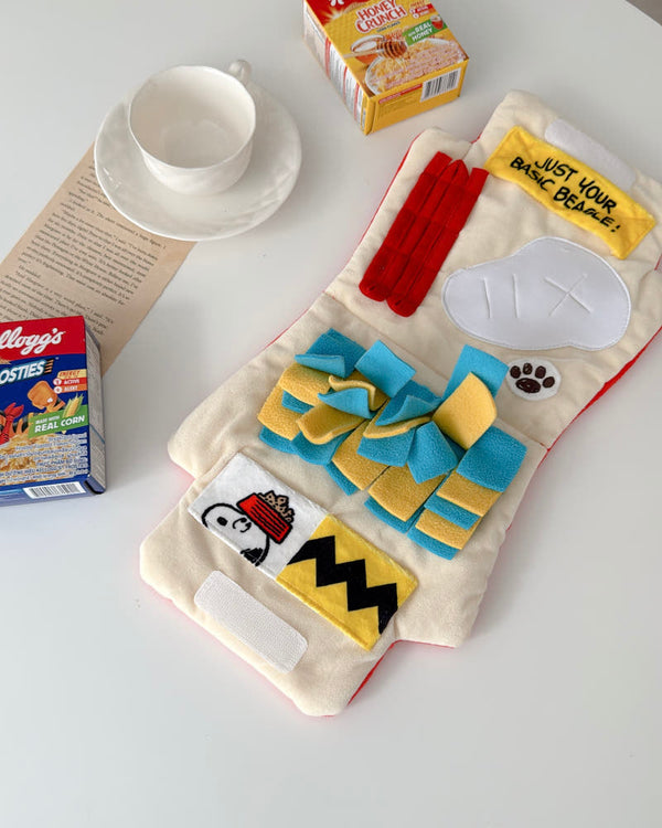 Snoopy House Nose Work Playmat Toy