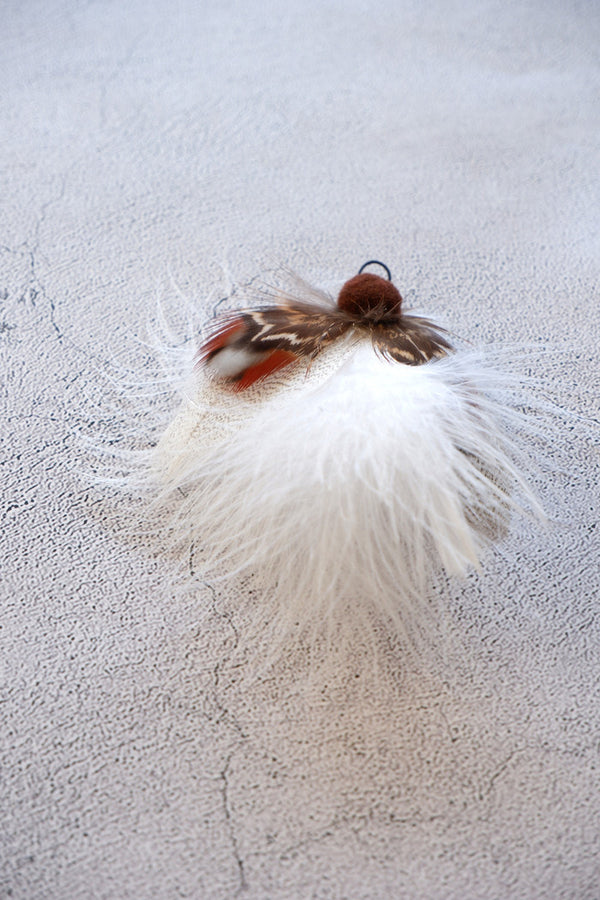 Fluffy Butterfly Feather Cat Teaser Wand Refill Toy