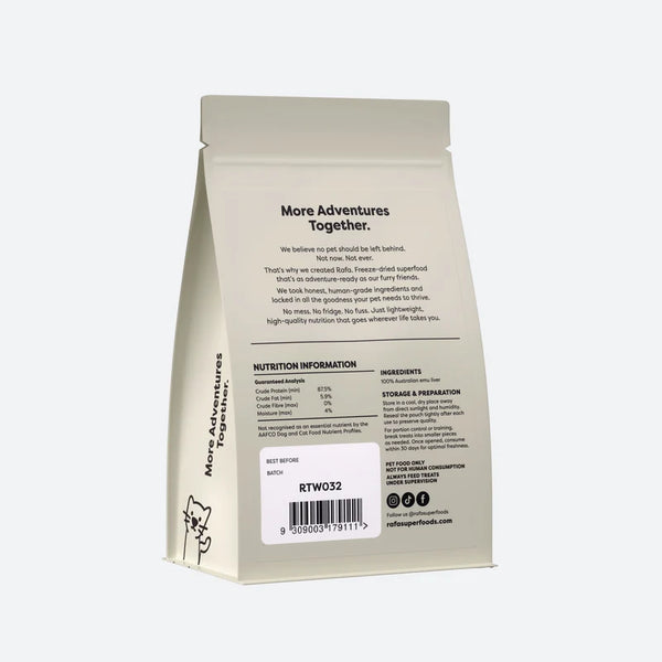 Raw Freeze-Dried Emu Liver