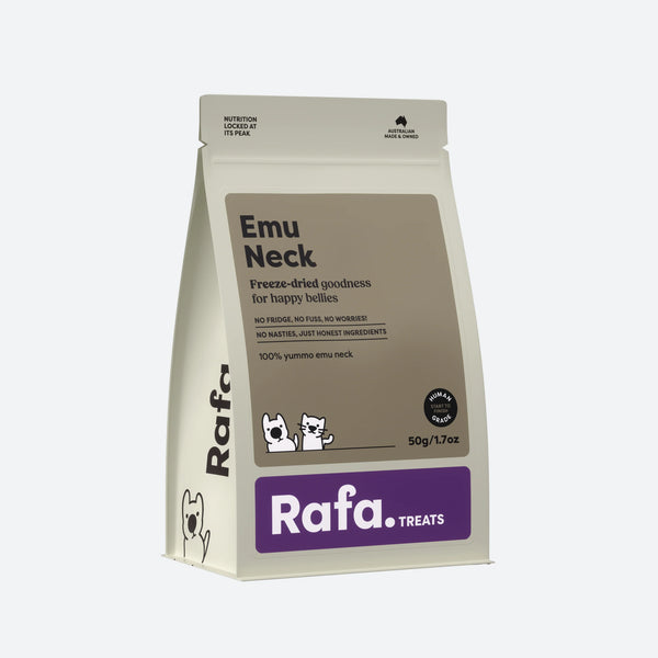 Raw Freeze-Dried Emu Neck