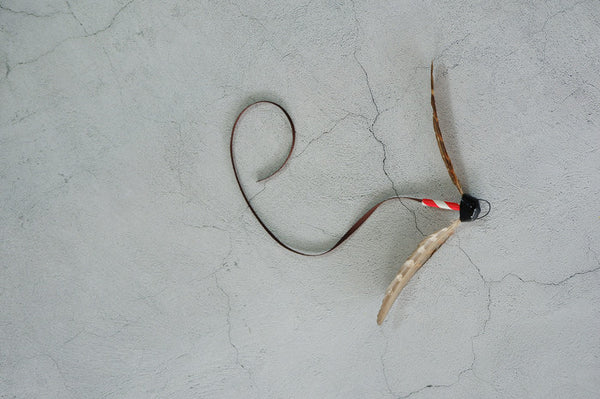 Mini Spinning Pheasant Feather Cat Teaser Wand Refill Toy