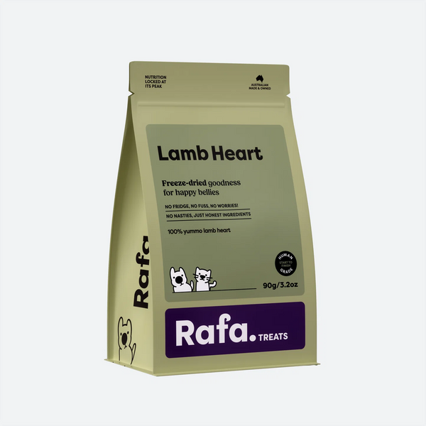 Raw Freeze-Dried Lamb Heart
