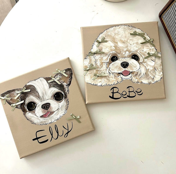 [PRE ORDER] Custom Pet Portrait Ribbons