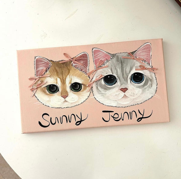 [PRE ORDER] Custom Pet Portrait Ribbons