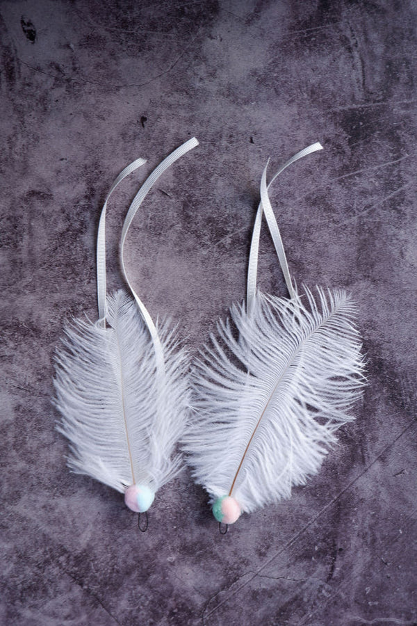 Angel Wing Feather Cat Teaser Wand Refill Toy