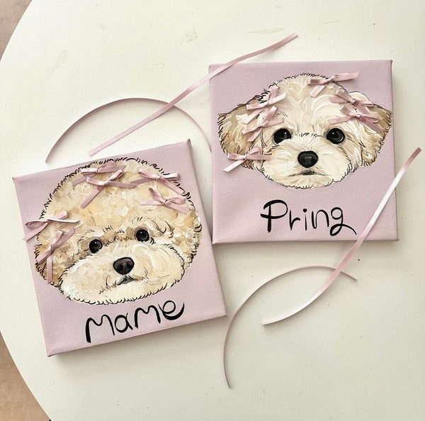 [PRE ORDER] Custom Pet Portrait Ribbons