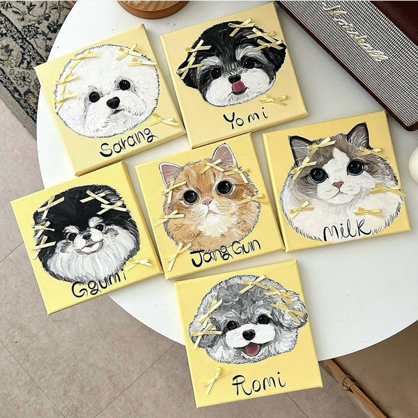 [PRE ORDER] Custom Pet Portrait Ribbons