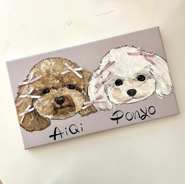 [PRE ORDER] Custom Pet Portrait Ribbons