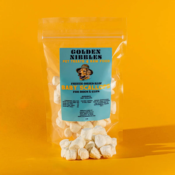 FREEZE-DRIED BABY SCALLOP TREAT