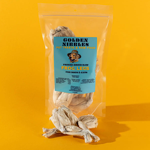 FREEZE-DRIED FROG LEGS TREAT