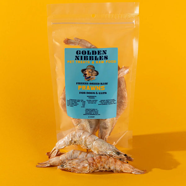 FREEZE-DRIED PRAWNS TREAT