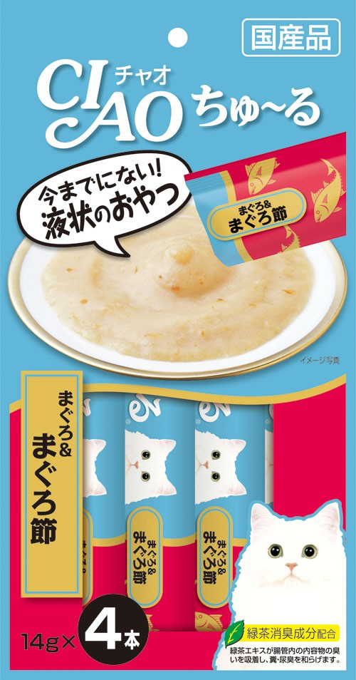 Churu Tuna & Bonito Flakes Cat Treat