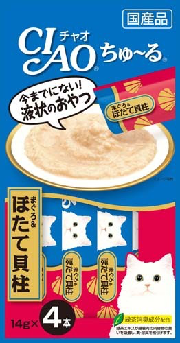 Churu Tuna & Scallop Cat Treat