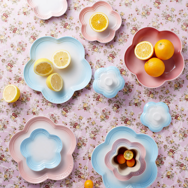 Flower Plate 14cm - Shell Pink