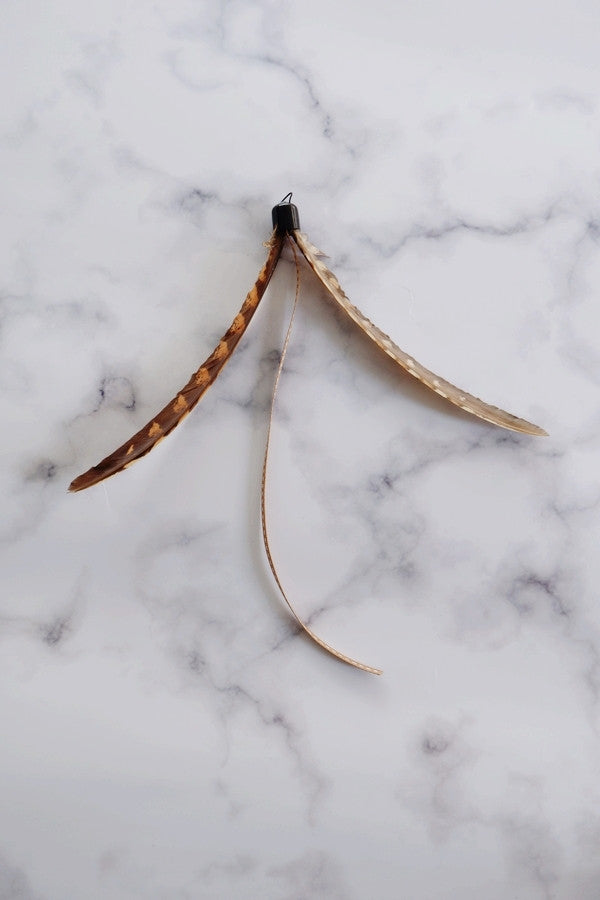 Pheasant Tail Feather Cat Teaser Wand Refill Toy