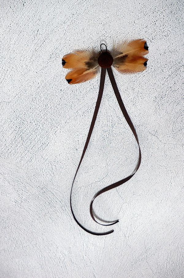 Coffee Butterfly Feather Cat Teaser Wand Refill Toy