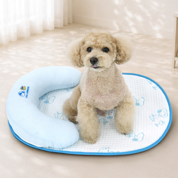 Peanuts Bumper Air Mesh Cool Mat