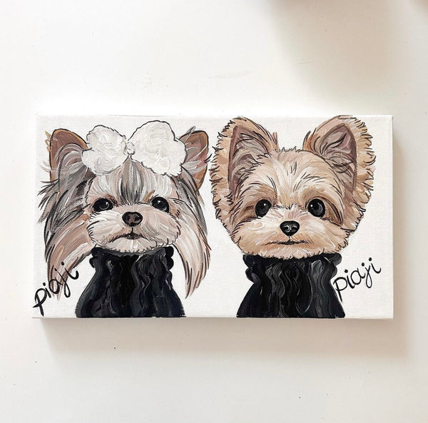 [PRE ORDER] Custom Pet Portrait in Turtleneck