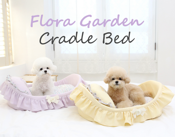 Floral Garden Cradle Bed
