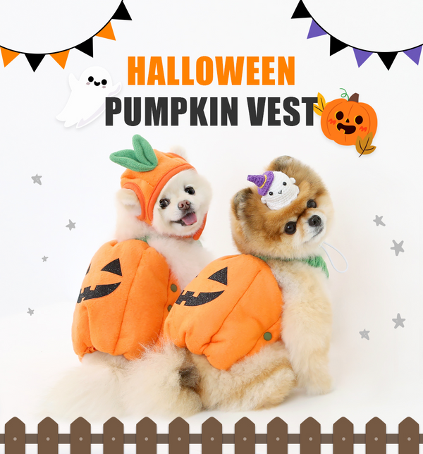 Halloween Pumpkin Vest