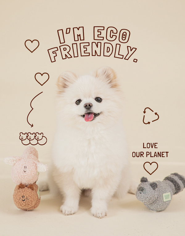 BonBon Furry Friends Ball Toy