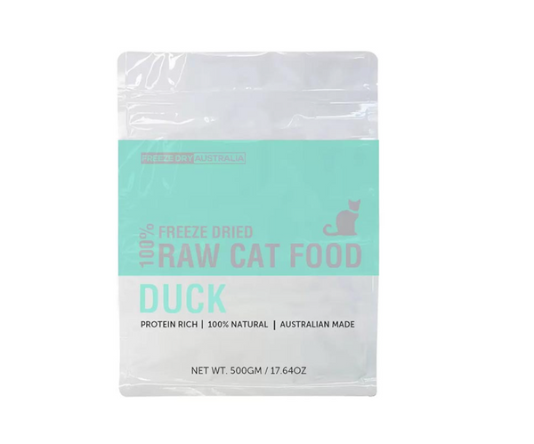 Freeze Dried Raw Cat Food - Duck