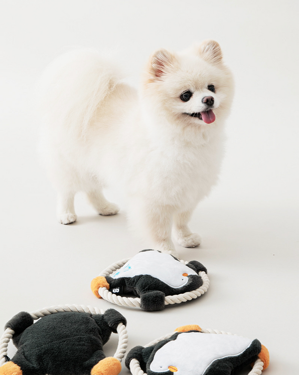 [PRE ORDER] Hug Me Rope Tug Toy - Penguin