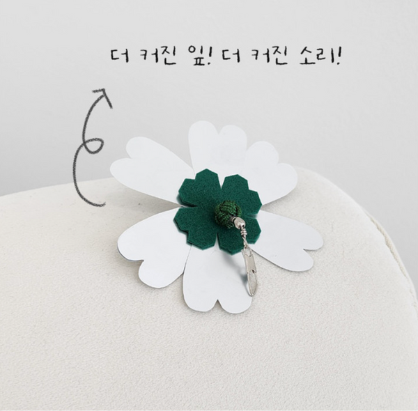 Four Leaf Clover Cat Teaser Wand Refill Toy