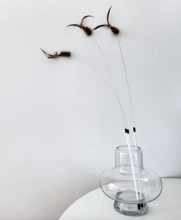 Antenna Bug Cat Teaser Wand Toy
