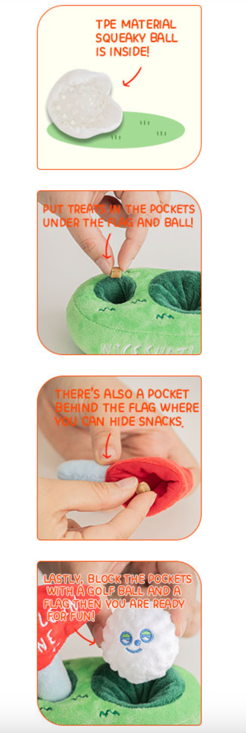 Golf Nose Work Toy