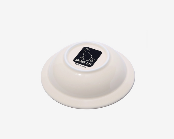 Cat Mini Dish - Baby Cream (Glossy)