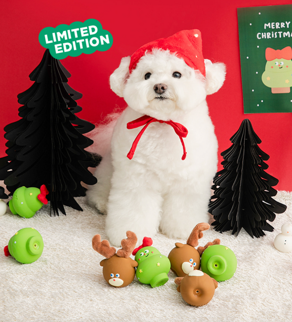 Furry Christmas Latex Toy Set